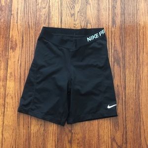 Nike pro workout shorts